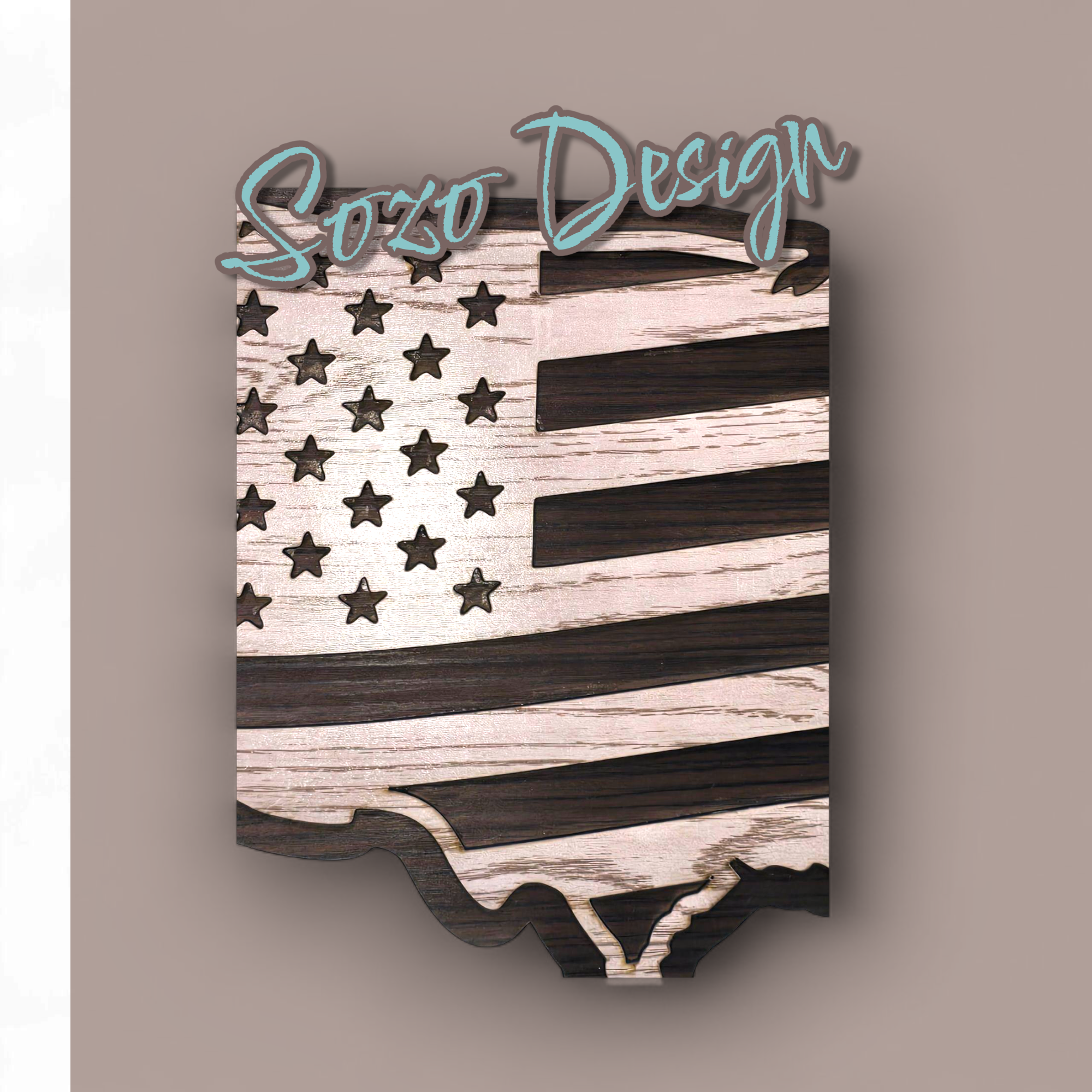Rustic Flag