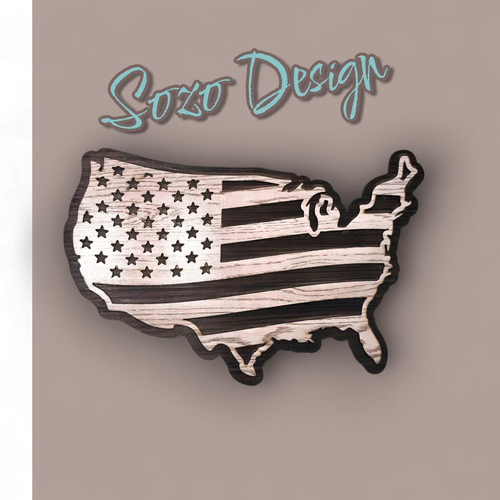 Rustic Flag