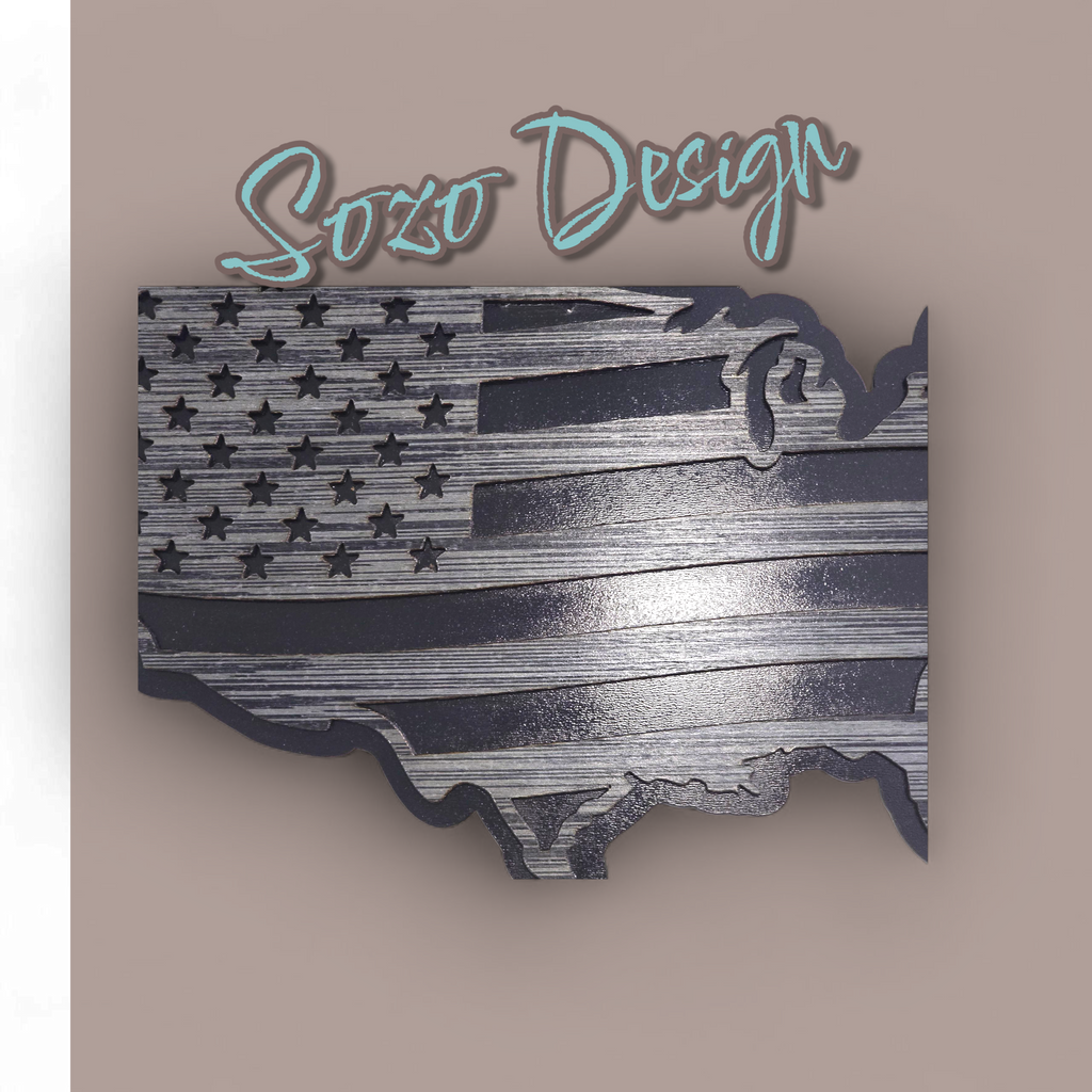 Rustic Flag