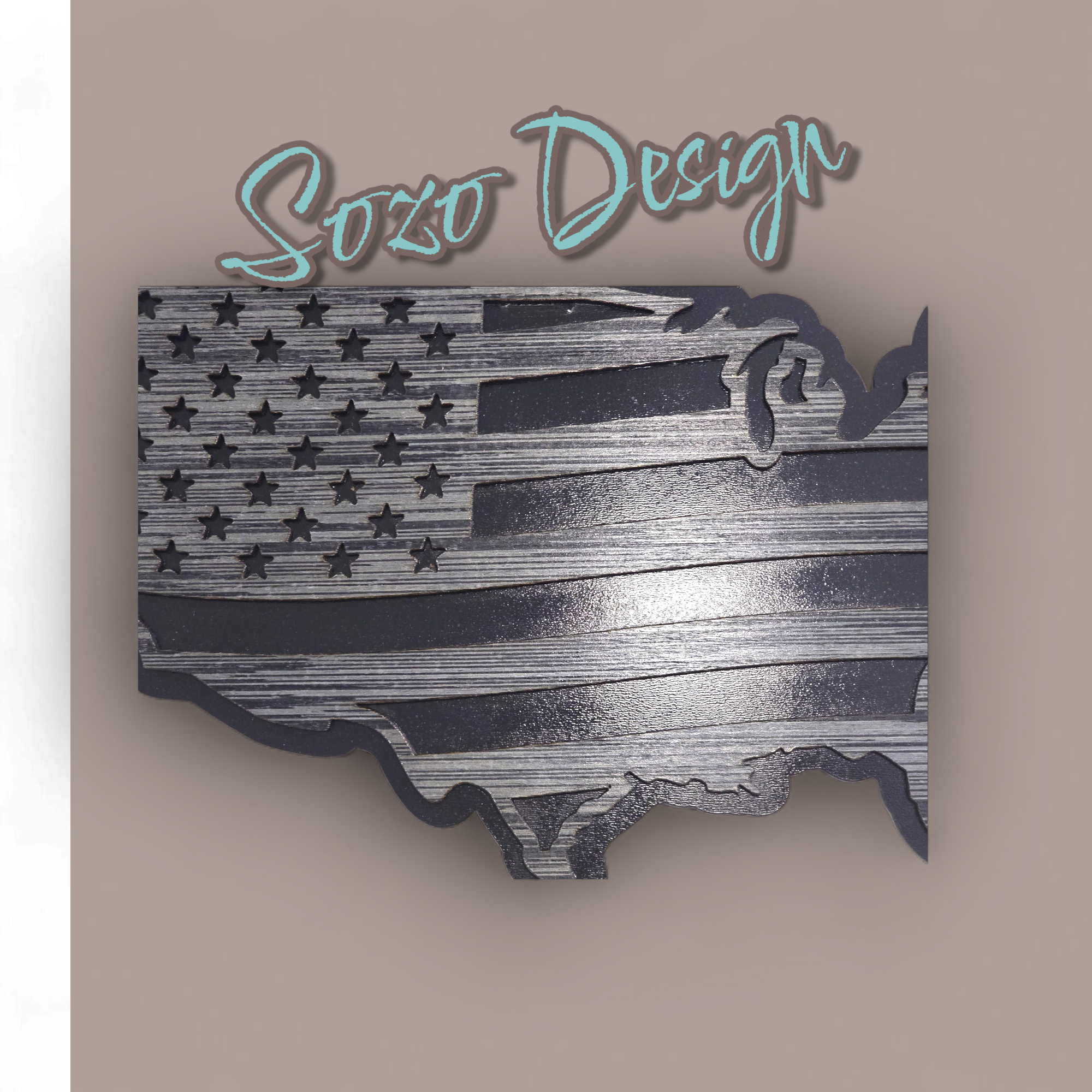 Rustic Flag