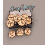 25 Names of Jesus Advent Ornaments